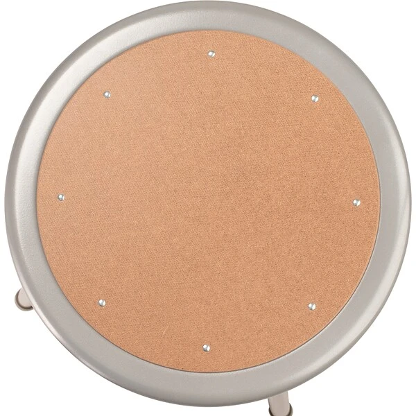 NPS 6200 Series 24" Heavy Duty Steel Stool, Gray -2 Pack (6224/2) - Image 3