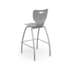 MooreCo Hierarchy Polypropylene Kids Stool, Cool Gray (53221GreyNACH)