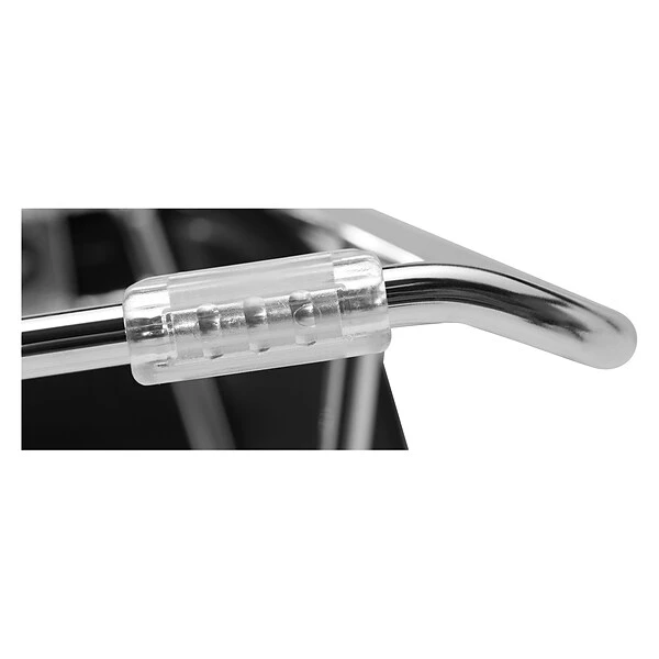 NPS 8500 Series Hi Tech Compact Stack Chair, Plastic, Navy Blue (8505) - Image 5