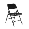 NPS 200 Series Premium Folding Chairs, Steel, Black, 4 Pack (210/4)