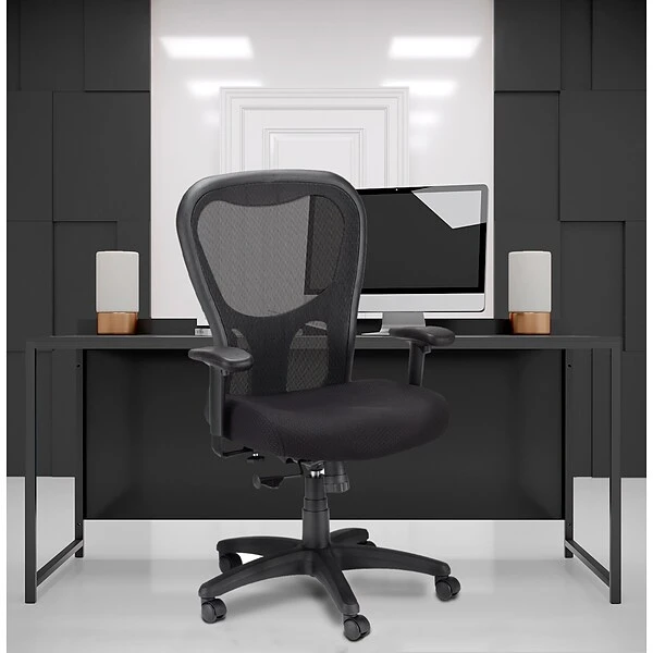 Tempur-Pedic Ergonomic Mesh Swivel Task Chair, Black (TP9000) - Image 4
