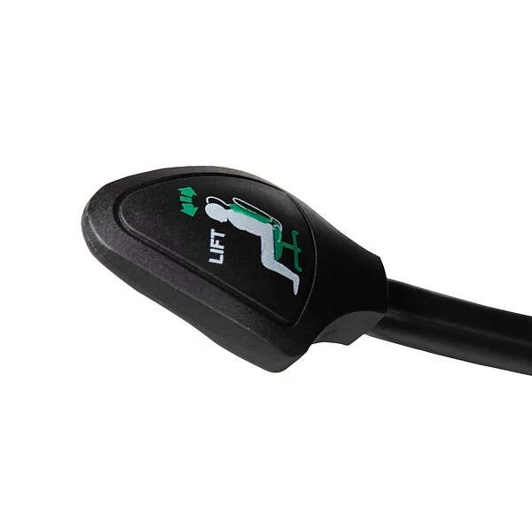 Flash Furniture Mesh Mid-Back Drafting Stool With Lumbar Support, Black (BLLB8801XDBLK) - Image 7