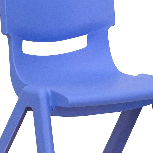 Flash Furniture Plastic School Chair With 10.5" Seat Height, Assorted Colors, 4-Pieces(4YUYCX4003MULTI) - Image 8