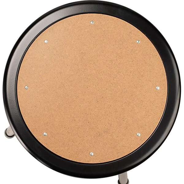 NPS 6200 Series Armless Wood 18 Inch Stool, Black (6218-10)