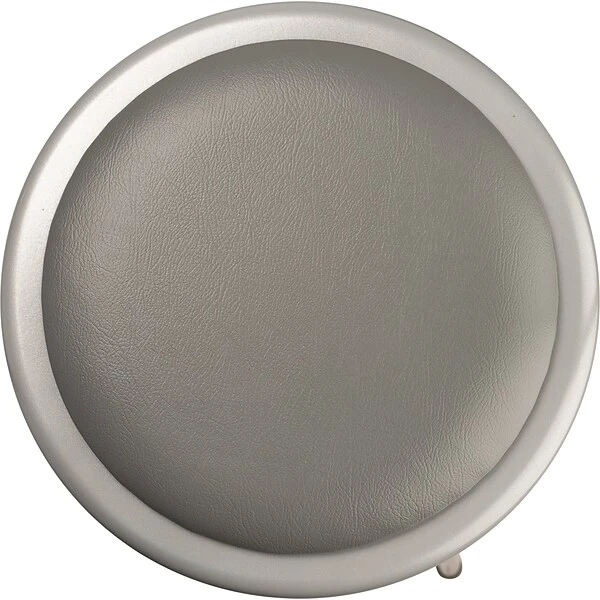 NPS 6400 Series Armless Vinyl Padded 30 Inch Stool With Backrest, Vinyl, Gray (6430B) - Image 4