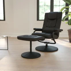 Flash Furniture LeatherSoft Recliners Black (BT7862BK)