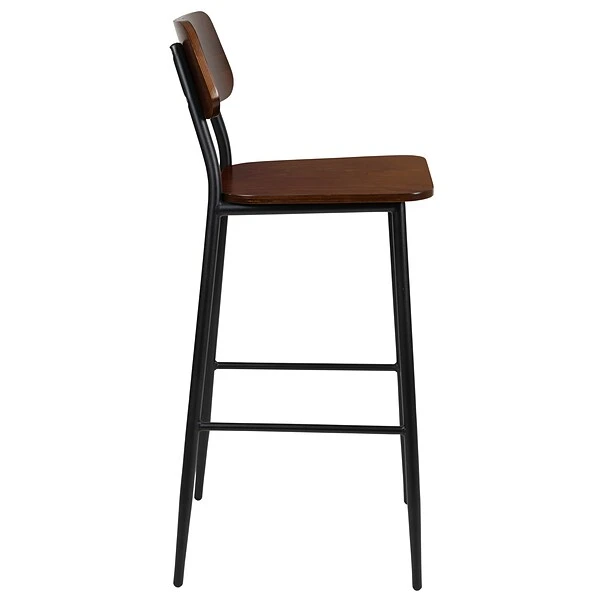 Flash Furniture Industrial Steel 30" Barstool, Gunmetal (XUDG60725B) - Image 7