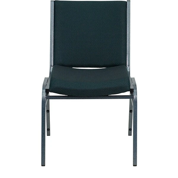 Flash Furniture HERCULES 3'' Thick Padded Stack Chairs, Dark Green - Image 7