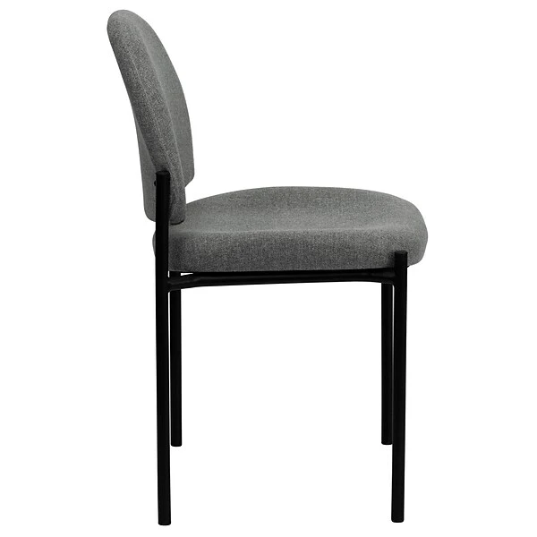 Flash Furniture Fabric Stackable Steel Side Chairs (BT5151GY) - Image 8