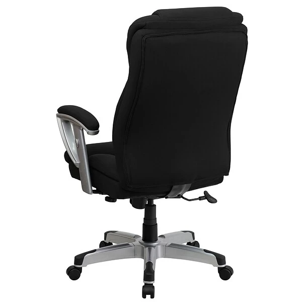 Flash Furniture HERCULES Series Fabric Swivel Big & Tall Executive Office Chair, Black (GO1534BKFAB) - Image 7