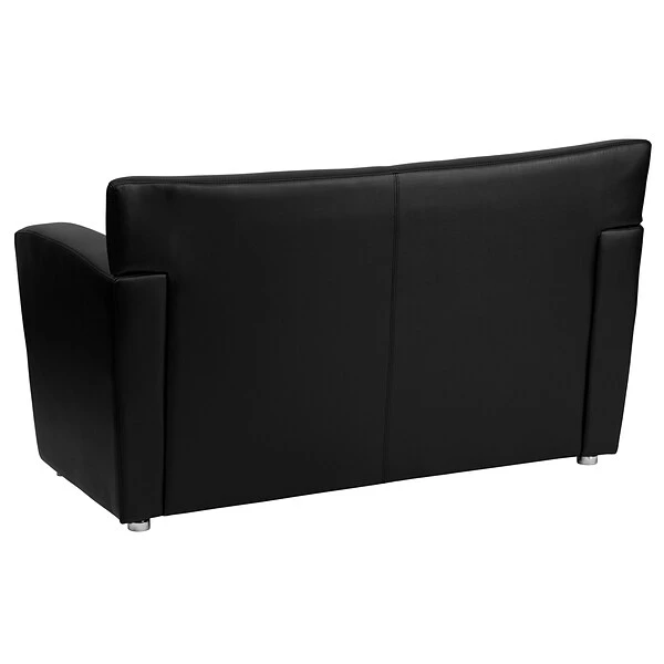 Flash Furniture HERCULES Majesty Series 51" LeatherSoft Loveseat, Black (2222BK) - Image 6
