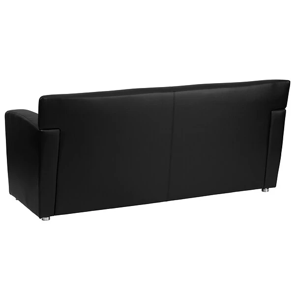 Flash Furniture HERCULES Majesty Series 68.5" LeatherSoft Sofa, Black (2223BK) - Image 6