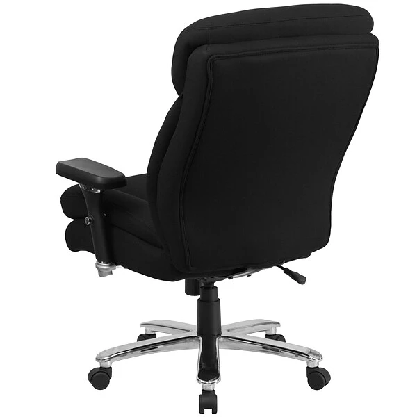 Flash Furniture HERCULES Series Ergonomic Fabric Swivel 24/7 Intensive Use Big & Tall Office Chair, Black (GO2085) - Image 7