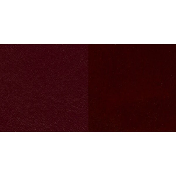 Flash Hercules Series Wooden Vertical Slat Back Restaurant Chair, Mahogany Finish W/Burgundy Seat - Image 6