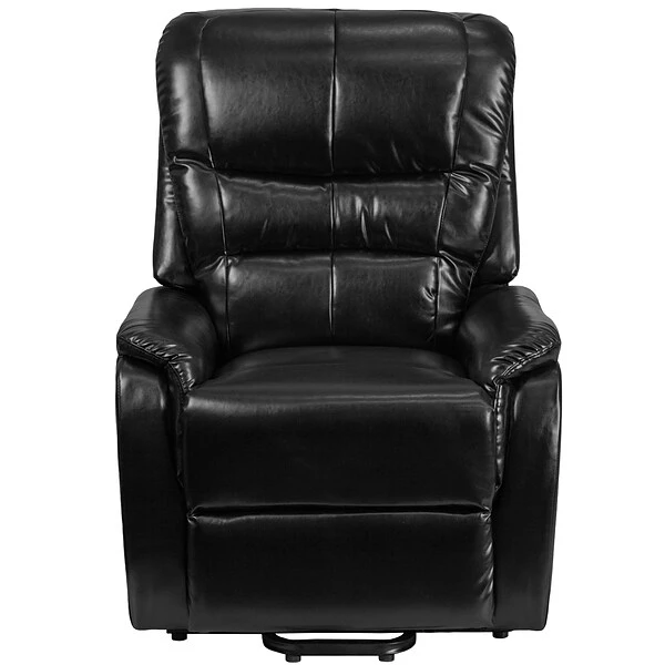 Flash Furniture LeatherSoft Power Lift Recliner, Black (CH153062LBKLEA) - Image 5