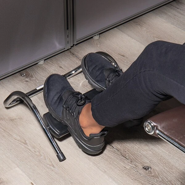 Mind Reader Harmony Collection Mind Reader Footrests, Black (FOUREST-BLK)