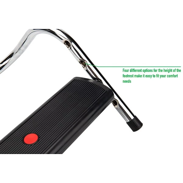 Mind Reader Harmony Collection Mind Reader Footrests, Black (FOUREST-BLK) - Image 5