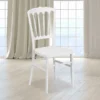 Resin Stacking Napoleon Chair (LELMONWH)