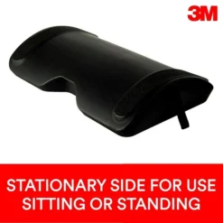 3M™ Foot Rest For Standing Desks, Use To Sit Or Stand, Safety-Walk™ Slip-Resistant Surface (FR200B)