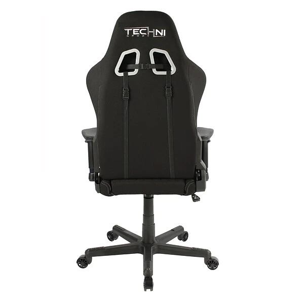 Techni Sport TS-F44 Fabric Ergonomic High Back Video Gaming Chair, Black (RTA-TSF44-BK) - Image 2