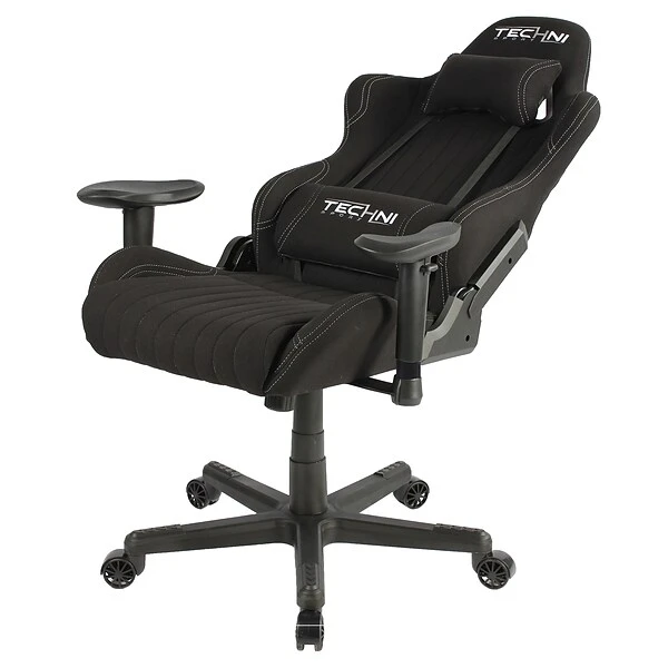 Techni Sport TS-F44 Fabric Ergonomic High Back Video Gaming Chair, Black (RTA-TSF44-BK) - Image 8