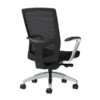 Union & Scale Workplace2.0™ Fabric Task Chair, Black, Integrated Lumbar, Fixed Arms, Advanced Synchro-Tilt Seat Control (53673)