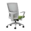Union & Scale Workplace2.0™ Fabric Task Chair, Pear, Integrated Lumbar, Fixed Arms, Synchro-Tilt W/ Seat Slide Control (53524)