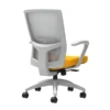 Union & Scale Workplace2.0™ Fabric Task Chair, Goldenrod, Adjustable Lumbar, Fixed Arms, Synchro-Tilt With Seat Slide (53521)