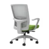 Union & Scale Workplace2.0™ Fabric Task Chair, Pear, Adjustable Lumbar, Fixed Arms, Synchro-Tilt W/ Seat Slide Control (53523)