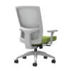 Union & Scale Workplace2.0™ Fabric Task Chair, Pear, Integrated Lumbar, 2D Arms, Synchro-Tilt With Seat Slide (53480)
