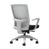 Union & Scale Workplace2.0™ Task Chair, Black Vinyl, Integrated Lumbar, Fixed Arms, Synchro-Tilt W/ Seat Slide Control (53530)