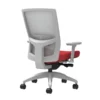 Union & Scale Workplace2.0™ Fabric Task Chair, Cherry, Adjustable Lumbar, 2D Arms, Advanced Synchro-Tilt (53537)