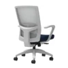 Union & Scale Workplace2.0™ Fabric Task Chair, Navy, Adjustable Lumbar, Fixed Arms, Synchro-Tilt W/ Seat Slide Control (53531)