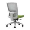Union & Scale Workplace2.0™ Fabric Task Chair, Pear, Adjustable Lumbar, Armless, Synchro-Tilt W/Seat Slide Seat Control (53501)