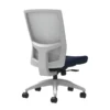 Union & Scale Workplace2.0™ Fabric Task Chair, Navy, Integrated Lumbar, Armless, Synchro-Tilt W/Seat Slide Seat Control (53510)