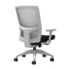 Union & Scale Workplace2.0™ Fabric Task Chair, Black, Integrated Lumbar, 2D Arms, Synchro-Tilt With Seat Slide (53482)