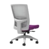 Union & Scale Workplace2.0™ Fabric Task Chair, Amethyst, Adjustable Lumbar, Armless, Synchro-Tilt W/ Seat Slide Control (53491)