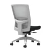 Union & Scale Workplace2.0™ Task Chair, Black Vinyl, Adjustable Lumbar, Armless, Synchro-Tilt W/Seat Slide Seat Control (53507)