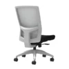 Union & Scale Workplace2.0™ Fabric Task Chair, Black, Integrated Lumbar, Armless, Synchro-Tilt W/ Seat Slide Control (53504)