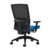 Union & Scale Workplace2.0™ Fabric Task Chair, Cobalt, Adjustable Lumbar, 2D Arms, Synchro-Tilt With Seat Slide (53605)