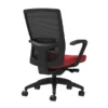 Union & Scale Workplace2.0™ Fabric Task Chair, Cherry, Adjustable Lumbar, Fixed Arms, Advanced Synchro-Tilt Seat Control (53663)