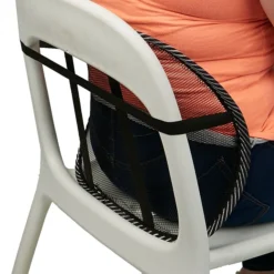 Mind Reader Mesh Lumbar Support Adjustable Breathable Cushion, Fits All Types Of Chairs, Car Seats, Black (BACKMESH-BLK)