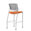 Union & Scale Workplace2.0™ Bistro Height Stool Fog Mesh, Armless, Apricot Fabric (54256)
