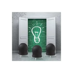 Safco Zenergy Polyester Task Chair, Black (BT508BK)