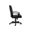 Offices To Go OTG Faux Leather Task Chair, Black (OTG11776B)