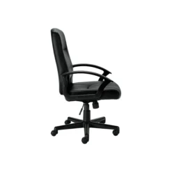 Offices To Go OTG Faux Leather Task Chair, Black (OTG11776B)