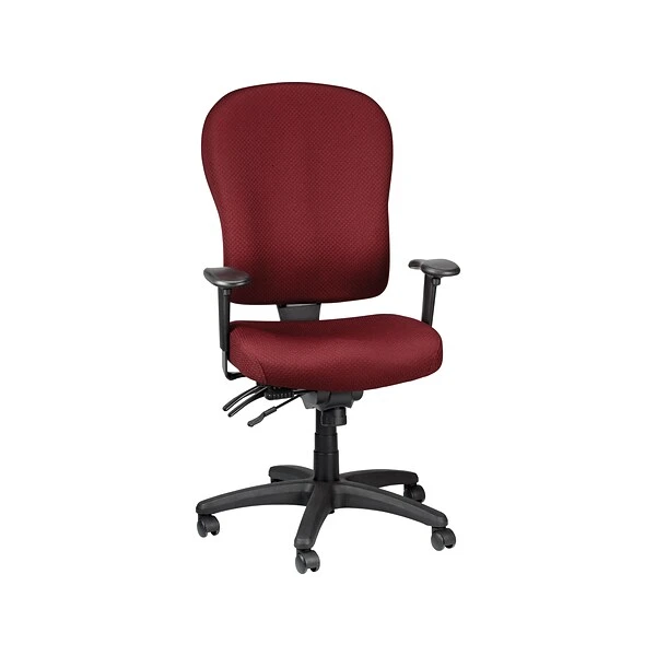 Tempur-Pedic TP4000 Fabric Task Chair, Burgundy (TP4000-BURG) - Image 2