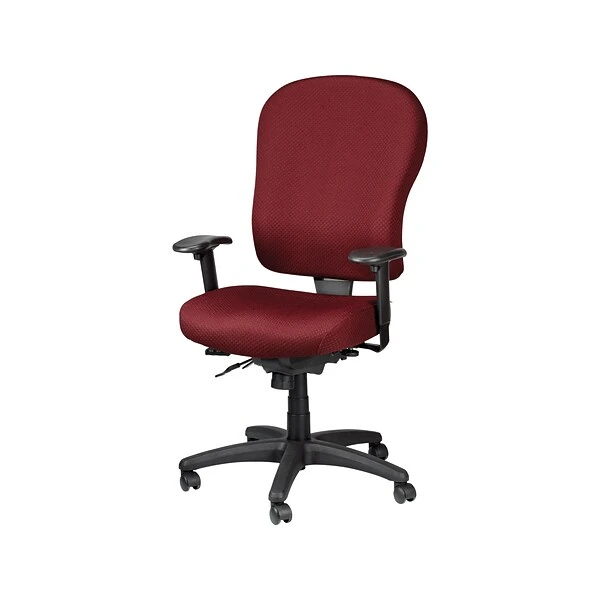 Tempur-Pedic TP4000 Fabric Task Chair, Burgundy (TP4000-BURG) - Image 3