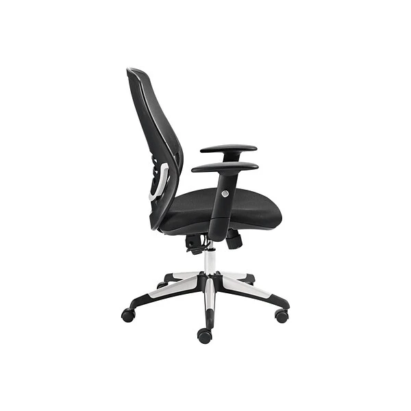 Offices To Go Fabric Manager Chair, Mesh Black (OTG11685B)