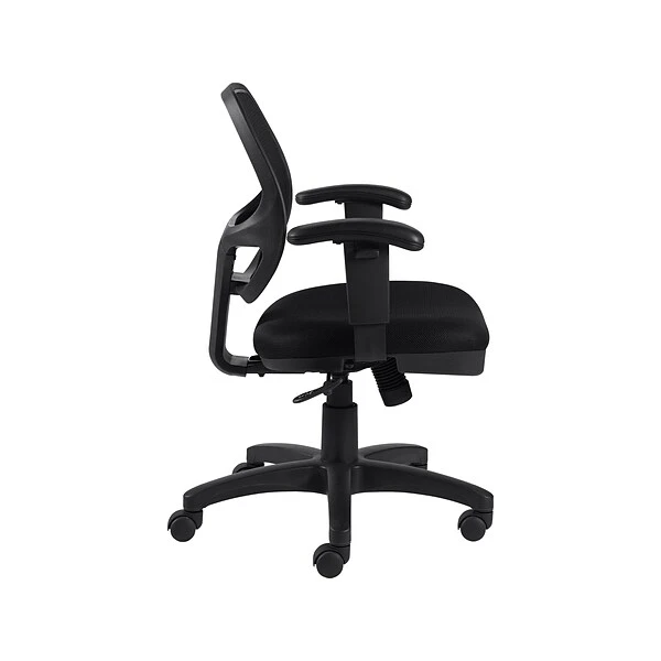 Global Offices To Go Mesh Fabric Manager Chair, Black (OTG11647B) - Image 2